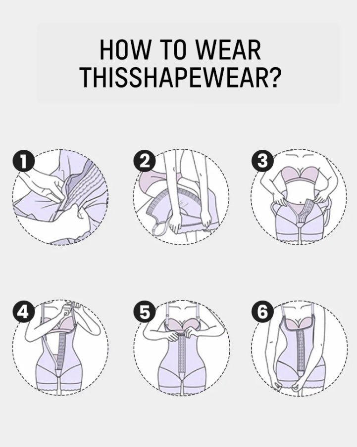 CurvyNest™  Colombia Abdomen Control Shapewear