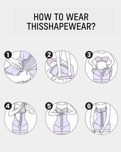 CurvyNest™  Colombia Abdomen Control Shapewear